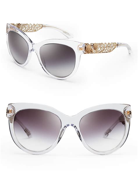 dolce gabbana cat eye crystal sunglasses|dolce and gabbana polarized sunglasses.